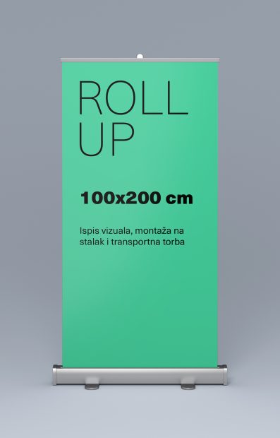 BUSINESS Rollup 100×200 cm